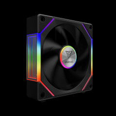 Gamdias Комплект вентилатори Fan Pack 3-in-1 3x120mm - AEOLUS P2-1203, Swappable Fan Blades (Reverse Fan Blades Included), Daisy