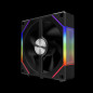 Gamdias Комплект вентилатори Fan Pack 3-in-1 3x120mm - AEOLUS P2-1203, Swappable Fan Blades (Reverse Fan Blades Included), Daisy Gamdias Комплект вентилатори Fan Pack 3-in-1 3x120mm - AEOLUS P2-1203, Swappable Fan Blades (Reverse Fan Blades Included), Daisy