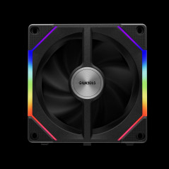 Gamdias Комплект вентилатори Fan Pack 3-in-1 3x120mm - AEOLUS P2-1203, Swappable Fan Blades (Reverse Fan Blades Included), Daisy