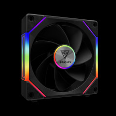 Gamdias Комплект вентилатори Fan Pack 3-in-1 3x120mm - AEOLUS P2-1203, Swappable Fan Blades (Reverse Fan Blades Included), Daisy