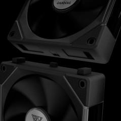 Gamdias Комплект вентилатори Fan Pack 3-in-1 3x120mm - AEOLUS P2-1203, Swappable Fan Blades (Reverse Fan Blades Included), Daisy