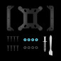Gamdias охладител CPU Cooler BOREAS E2-410 Black - LGA1851/AM5 Gamdias охладител CPU Cooler BOREAS E2-410 Black - LGA1851/AM5