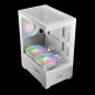 Gamdias кутия Case mATX - AURA GC9M White - 3 x 120 mm A-RGB, Tempered Glass Gamdias кутия Case mATX - AURA GC9M White - 3 x 120 mm A-RGB, Tempered Glass