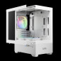 Gamdias кутия Case mATX - AURA GC9M White - 3 x 120 mm A-RGB, Tempered Glass Gamdias кутия Case mATX - AURA GC9M White - 3 x 120 mm A-RGB, Tempered Glass