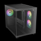 Gamdias кутия Case mATX - AURA GC10M - 3 x 120 mm A-RGB, Tempered Glass Gamdias кутия Case mATX - AURA GC10M - 3 x 120 mm A-RGB, Tempered Glass