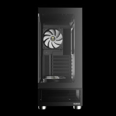 Gamdias кутия Case ATX - ATLAS E1 - 3 x 120 mm A-RGB, Digital Display, Tempered Glass