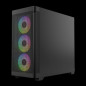 Gamdias кутия Case E-ATX - ATHENA M3 Black - USB-C, 4 x 120 mm A-RGB, Mesh, Tempered Glass Gamdias кутия Case E-ATX - ATHENA M3 Black - USB-C, 4 x 120 mm A-RGB, Mesh, Tempered Glass