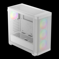 Gamdias кутия Case E-ATX - ATHENA M3 White - USB-C, 4 x 120 mm A-RGB, Mesh, Tempered Glass