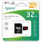 Apacer карта памет MicroSDHC 64GB UHS-I Class10, Adapter - AP32GMCSH10UB-R Apacer карта памет MicroSDHC 64GB UHS-I Class10, Adapter - AP32GMCSH10UB-R