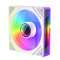 1stPlayer вентилатор Fan 120mm FC7R-WH - Infinity Mirror ARGB, REVERSE - White 1stPlayer вентилатор Fan 120mm FC7R-WH - Infinity Mirror ARGB, REVERSE - White