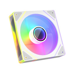 1stPlayer вентилатор Fan 120mm FC7-WH - Infinity Mirror ARGB - White