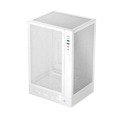 DeepCool кутия Case mini-ITX - CH170 DIGITAL White