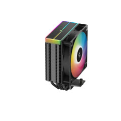DeepCool охладител CPU Cooler AG400 Black - Addressable RGB V2 - LGA1851/AM5