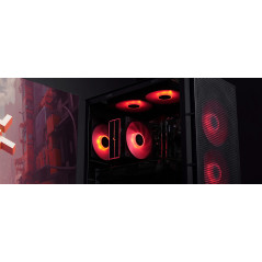 DeepCool охладител CPU Cooler AG400 Black - Addressable RGB V2 - LGA1851/AM5
