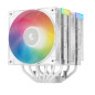 DeepCool охладител CPU Cooler AG620 WH - Addressable RGB V2, Dual-Tower - LGA1700/AM5 DeepCool охладител CPU Cooler AG620 WH - Addressable RGB V2, Dual-Tower - LGA1700/AM5