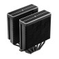 DeepCool охладител CPU Cooler AG620 BK - Addressable RGB V2, Dual-Tower - LGA1851/AM5 DeepCool охладител CPU Cooler AG620 BK - Addressable RGB V2, Dual-Tower - LGA1851/AM5
