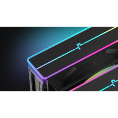 DeepCool охладител CPU Cooler AG620 BK - Addressable RGB V2, Dual-Tower - LGA1851/AM5