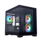 1stPlayer кутия Case mATX - MV6-TP Black - 3 fans included 1stPlayer кутия Case mATX - MV6-TP Black - 3 fans included