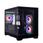 1stPlayer кутия Case mATX - MV6-TP Black - 3 fans included 1stPlayer кутия Case mATX - MV6-TP Black - 3 fans included