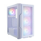 1stPlayer кутия Case ATX - TRILOBITE T7 White - 4 fans included 1stPlayer кутия Case ATX - TRILOBITE T7 White - 4 fans included