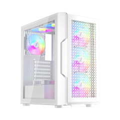 1stPlayer кутия Case ATX - TRILOBITE T7 White - 4 fans included