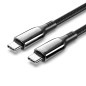 Vention кабел USB2.0 Type-C/Type-C 100W, LED display 2m - CTKBH Vention кабел USB2.0 Type-C/Type-C 100W, LED display 2m - CTKBH