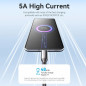 Vention кабел USB2.0 Type-C/Type-C 100W, LED display 2m - CTKBH Vention кабел USB2.0 Type-C/Type-C 100W, LED display 2m - CTKBH