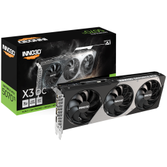 INNO3D NVIDIA RTX 5070 Ti X3 16GB GDDR7 256 bit, 2452MHz / 28Gbps, 3x DP, 1x HDMI, 3 fan 2 slots