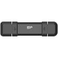 Silicon Power DS72 2TB USB Type-A and USB Type-C 3.2 Gen 2 Black