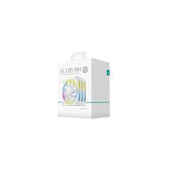 DeepCool Комплект вентилатори Fan Pack 3-in-1 3x120mm - FL12R White, Reverse, Addressable RGB