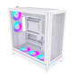 Montech кутия Case ATX - HS01 PRO (W) - 5 x 120 mm ARGB Fans, USB-C, White Montech кутия Case ATX - HS01 PRO (W) - 5 x 120 mm ARGB Fans, USB-C, White