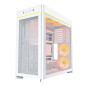Montech кутия Case ATX - HS01 PRO (W) - 5 x 120 mm ARGB Fans, USB-C, White Montech кутия Case ATX - HS01 PRO (W) - 5 x 120 mm ARGB Fans, USB-C, White