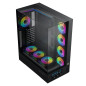 Xigmatek кутия Case EATX - Vision Pro - 8 ARGB Fans, LCD Display Panel, Smart Fan Control Xigmatek кутия Case EATX - Vision Pro - 8 ARGB Fans, LCD Display Panel, Smart Fan Control
