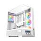 Xigmatek кутия Case EATX - Vision Arctic - 7 ARGB Fans, LCD Display Panel, Smart Fan Control Xigmatek кутия Case EATX - Vision Arctic - 7 ARGB Fans, LCD Display Panel, Smart Fan Control