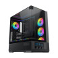 Xigmatek кутия Case EATX - Vision - 7 ARGB Fans, LCD Display Panel, Smart Fan Control Xigmatek кутия Case EATX - Vision - 7 ARGB Fans, LCD Display Panel, Smart Fan Control