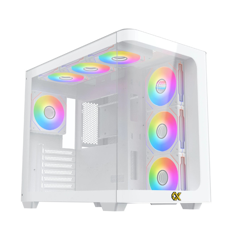 Xigmatek кутия Case EATX - Pano Arctic - 7 ARGB Fans Xigmatek кутия Case EATX - Pano Arctic - 7 ARGB Fans