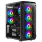 Xigmatek кутия Case EATX - Overtake - 6 ARGB Fans Xigmatek кутия Case EATX - Overtake - 6 ARGB Fans