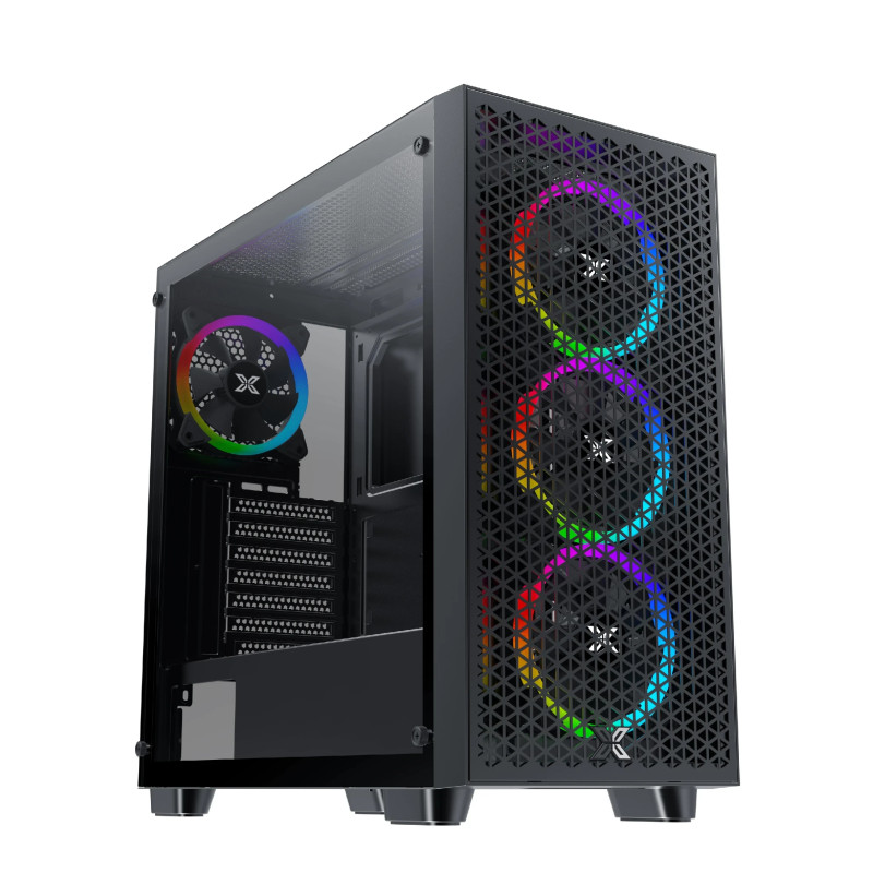 Xigmatek кутия Case EATX - Gaming G Pro - Mesh, 4 ARGB fans Xigmatek кутия Case EATX - Gaming G Pro - Mesh, 4 ARGB fans