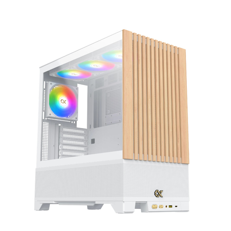 Xigmatek кутия Case EATX - Endorphin WD Arctic, Addressable RGB, Wood Xigmatek кутия Case EATX - Endorphin WD Arctic, Addressable RGB, Wood