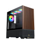 Xigmatek кутия Case EATX - Endorphin WD, Addressable RGB, Wood Xigmatek кутия Case EATX - Endorphin WD, Addressable RGB, Wood