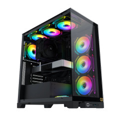 Xigmatek кутия Case EATX - Endorphin Ultra - 4 ARGB fans