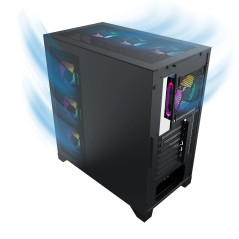 Xigmatek кутия Case EATX - Endorphin Ultra - 4 ARGB fans