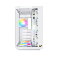 Xigmatek кутия Case EATX - Cubi II Arctic - 7 ARGB Fans