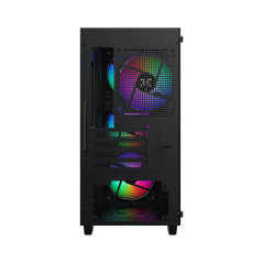 Xigmatek кутия Case mATX - NYX Air II - 4 ARGB Fans
