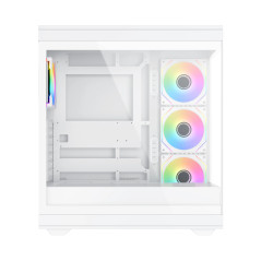 Xigmatek кутия Case EATX - Meta Arctic - 4 x 120 mm ARGB fans