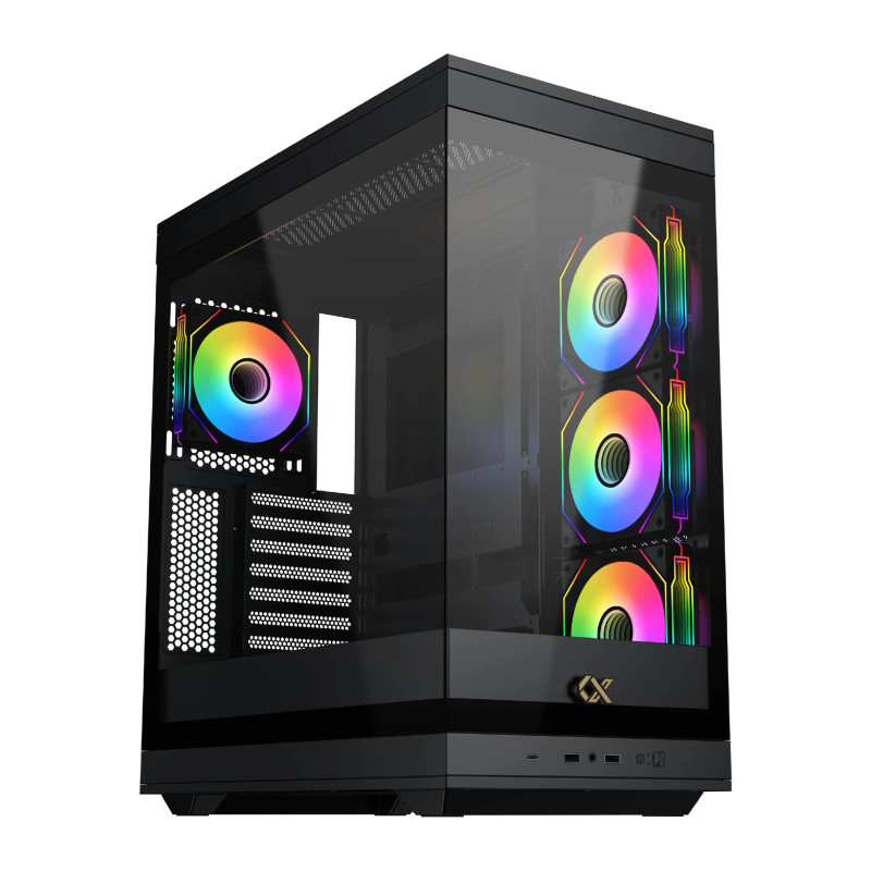 Xigmatek кутия Case EATX - Meta - 4 x 120 mm ARGB fans Xigmatek кутия Case EATX - Meta - 4 x 120 mm ARGB fans