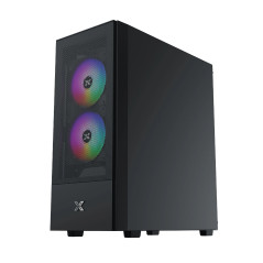 Xigmatek кутия Case ATX - Hero II Air 3F - RGB, Tempered Glass