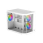 Xigmatek кутия Case mATX - Cubi M Arctic - 6 ARGB Fans