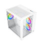 Xigmatek кутия Case mATX - Aqua M Lite Arctic - 5 ARGB Fans