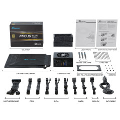 Seasonic захранване PSU SFX/ATX 750W Gold, Full Modular - FOCUS SGX-750 - SSR-750SGX